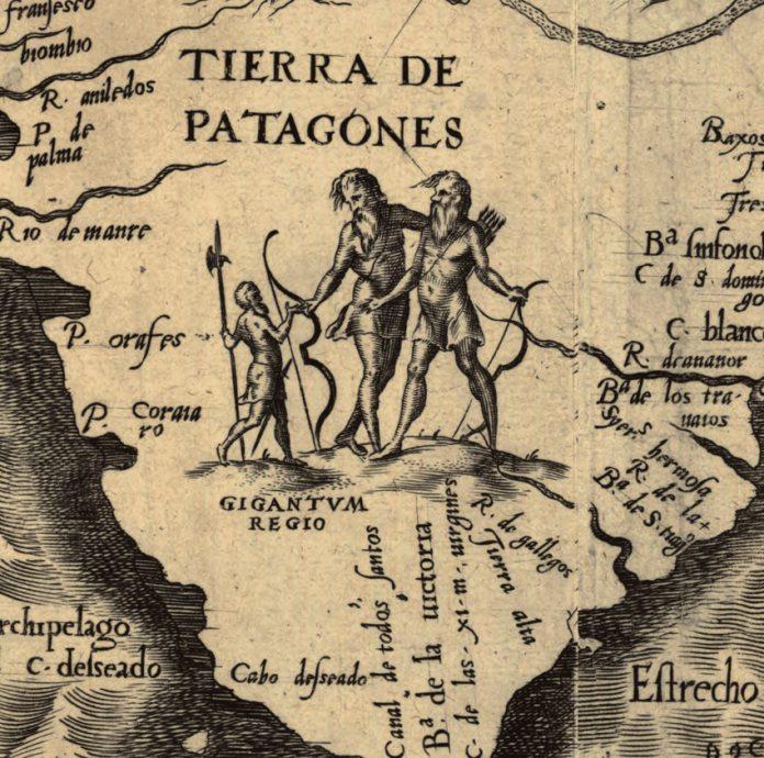 detail of americae sive quartae orbis partis nova et exactissima descriptio 1562